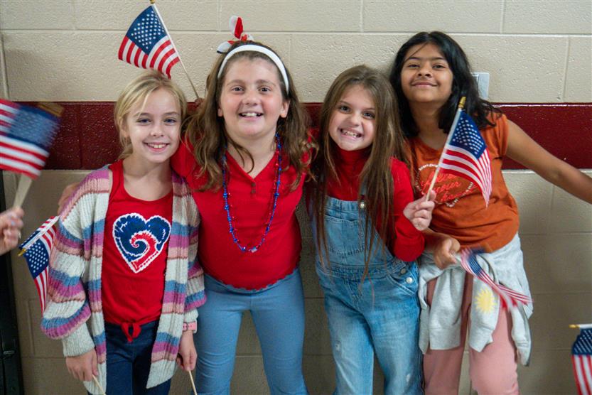 Students celebrate Veterans Day